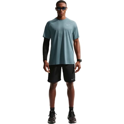 Nike Stride Dri-fit Heren Training T-shirt Hv5203-382 - Kleur Groen - Maat S