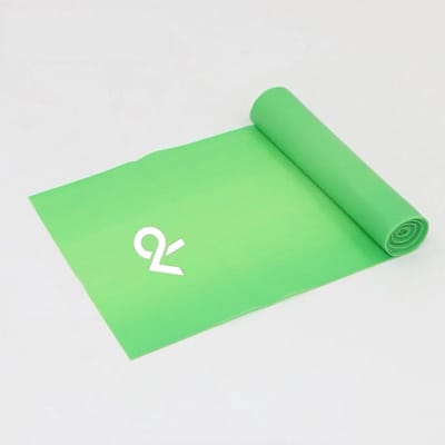 DV - Groen - June Spring- PowerFlex Band - Weerstandsband – Fitness Band – Weerstand Elastiek – Lichtgewicht – Compact – Full Body Workout – Voor Thuis en Sportschool - Fysio/Yoga/Pilates oefeningen- 150 cm lang - 15cm breed
