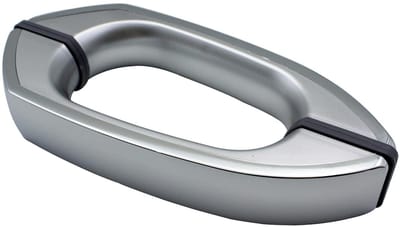 BRENZOOS- Deurgreep Hoogwaardige ABS Kunststof - Douchecabine Handgreep - Glazen Trekhandvat - 175mm Gat tot Gat - Chromen Afwerking - Geschikt voor 4-12mm Glasdikte - Deurknop