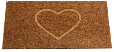 Smart Garden Products - Deurmat Kokos Hart - 45 x 75 cm