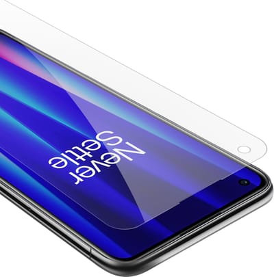 Cadorabo Screenprotector geschikt voor OnePlus Nord CE 2 5G - Pantser film Beschermende film in KRISTALHELDER Geharde (Tempered) display beschermglas in 9H hardheid met 3D Touch