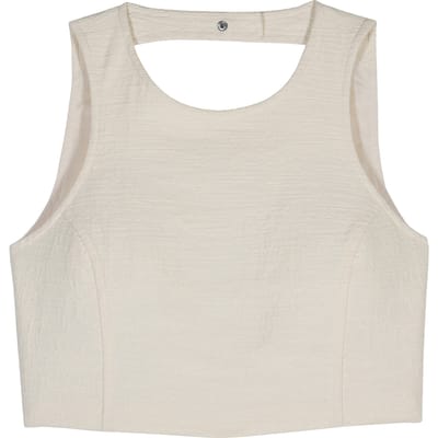 BA&SH Top Hoody Ecru Größe: L | Tanktops Outlet | Damen | Braun