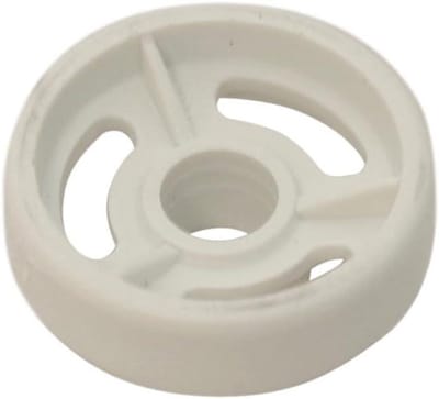 Vaatwasser Onderste Mand Wiel - Onderdeel Vaatwasser - Vaatwasser Repareren - Origineel Vervangingsonderdeel - 40 g - Zwart