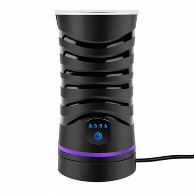 Innovastore Elektrische Melkopschuimer - Melkopschuimer - Opschuimer - Melkklopper - Melkschuimer Warm en Koud - 600 ml - Zwart