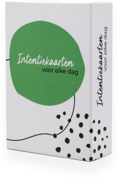 Intentiekaarten voor elke dag - affirmatiekaarten - mindset - inzichtkaarten