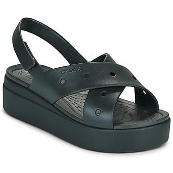 Brooklyn 4u sandalen met klittenband en gekruiste bandjes