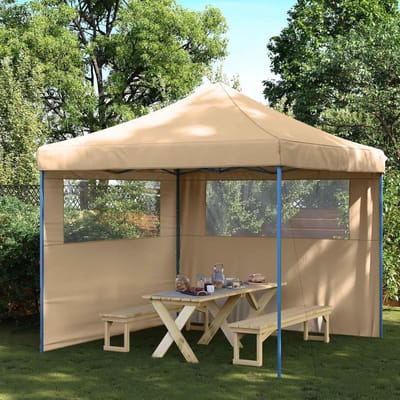 Pop-up Partytent - Feesttent Vouwtent - Buitenfeest Organiseren - Snel Op te Zetten - 292 x 292 x 315 cm