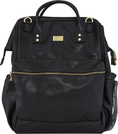 Isoki Luiertas Byron Backpack - Toorak Zwart Zwart