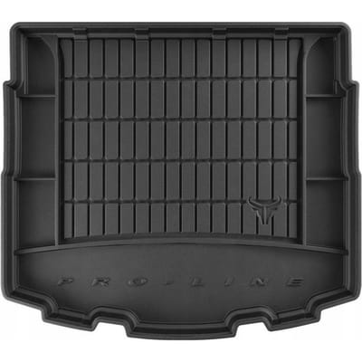 FROGUM PROLINE Kofferbakmat - Geschikt voor TOYOTA COROLLA XII E210 Kombi (vanaf 2019) - Onderste laadvloer - TPE Rubber - Zwart