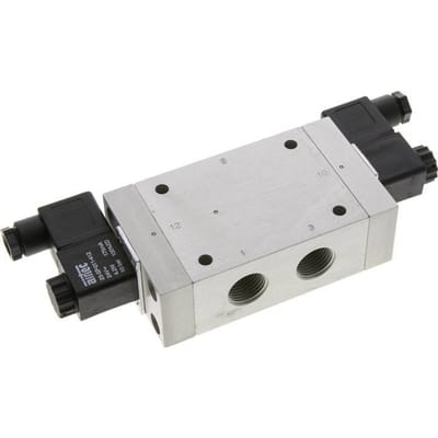 3/2 G1/2'' Bi-Stabiel Magneetventiel 24V DC 1-10bar/14-140psi Airtec - V2RRM