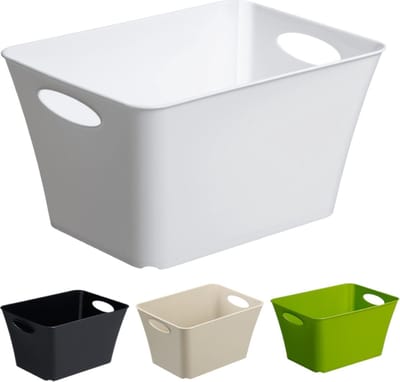 Rotho opbergbox LIVING 11 l (36 x 26 x 19 cm) zwart