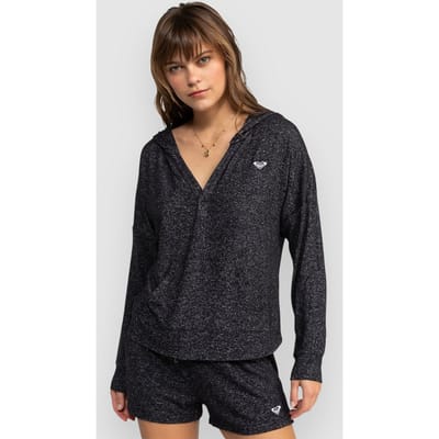 Roxy Saturdaze Cosy T-shirt Met Lange Mouwen Grijs S Vrouw