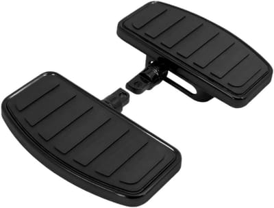 Motorfiets Voetsteunen - Passagiers Pedalen - Rijcomfort Verbeteren - Antislip Ontwerp - 1x1x1 cm - Zwart