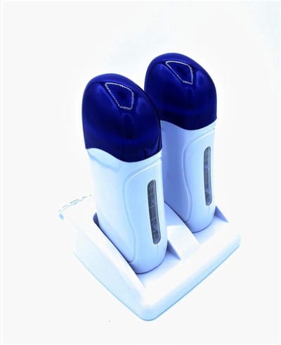 Dubbele Waxverwarmer - Harsverwarmer Set - Ontharen Thuis - Dubbele Handstukken - 18 x 7 x 5 cm - Verschillend