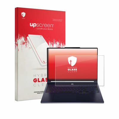 upscreen - Screenprotector voor Lenovo Legion 7a Gen 11 16" - Folie Beschermfolie Beschermglas transparant
