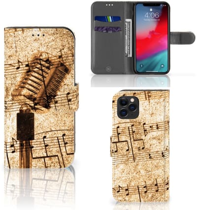 Apple iPhone 11 Pro Telefoonhoesje met foto Bladmuziek