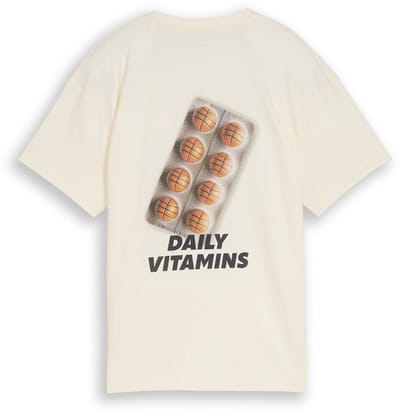 Tom Tailor - Oversized T-shirt met fotoprint - Maat 152 - Wool White