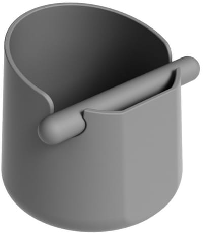 1 stuk - Koffie prullenbak - Mini-bak voor koffiedik - Geschikt voor koffiemachines - Met afneembare staaf - siliconen - Gemakkelijk schoon te maken en op te bergen - Koffie schoonmaken - Keukenaccessoires - Koffiebenodigdheden - grijs