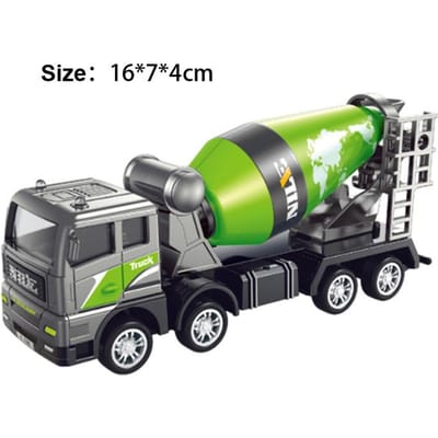 Diecast Graafmachine Tractor Cementwagen Auto Bulldozer Kraan Speelgoedmodel Jongenscadeau Graver Legering+Kunststof Voertuig Educatie