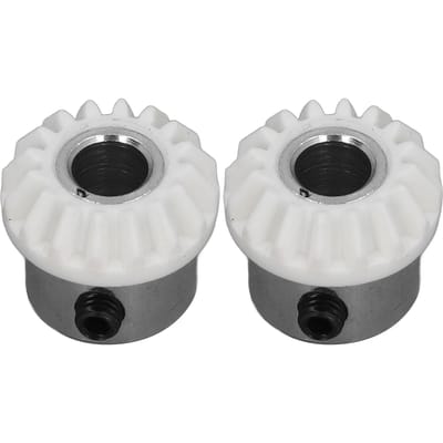 2 Stuks Verticale Bovenas Tandwiel 155819 Vervanging voor Multifunctionele Huishoudelijke Naaimachine white
