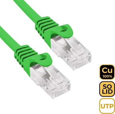 Phasak PHK 1952Gr netwerkkabel Zwart 0,25 m Cat6 U/UTP (UTP)