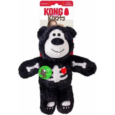 Pluche voor honden Kong Halloween Wild Knots Skeleton Bear
