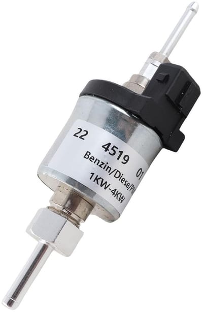 aladdien - Brandstof doseerpomp - 24V - Ideaal voor luchtverwarming - Roestvrij staal - Hoge capaciteit - Geschikt voor Eberspacher Airtronic D2 D4