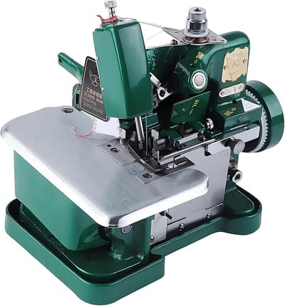 Overlock Naaimachine - Coverstitch Machine - Professioneel Naaiwerk - 3000 Steken Per Minuut - 25x21x27cm