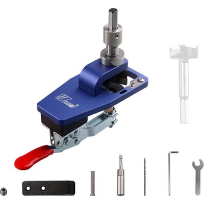 35mm scharnierboorgereedschap scharniergatpons houtbewerking gatboorgeleiderzoeker met bevestiging