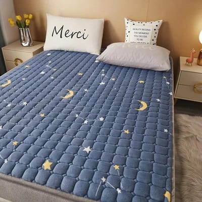 100% Waterdichte Matrassen Ultradun Opvouwbaar Katoenen Bedmat Opvouwbare Tatami Slaapkamer Hotel voor Eenpersoons Tweepersoons Multi Queen King Size 100x200cm