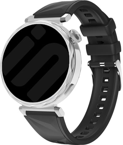 Strap-it Premium siliconen bandje 18mm - geschikt voor Huawei Watch GT 4 - 41mm / GT 5 - 41mm / GT 5 Pro - 42mm - Fossil Gen 5e - 42mm / Gen 6 - 42mm - Withings ScanWatch Light / ScanWatch 2 - 38mm / Steel HR - 36mm - zwart