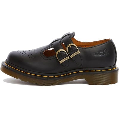 Dr. Martens 8065 Mary Jane en Cuir Lisse Noir Chaussures de Sport pour Femmes 12916001 39 black