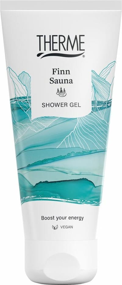 THERME Finn Sauna Shower Gel - 6 x 200 ml - Voordeelverpakking