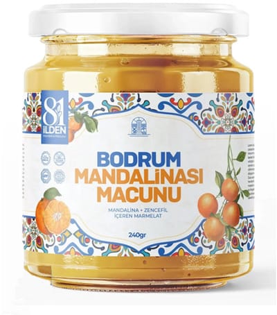 Bodrum Mandalinası Macunu - 81ilden - 240 gr
