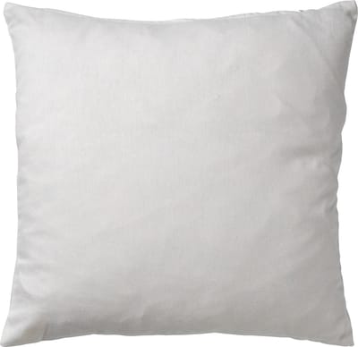 Dutch Decor JAMES - Sierkussen 45x45 cm - duurzaam katoen - effen kleur - Snow White - wit - Inclusief binnenkussen - Luxe kussens voor woonkamer & bank