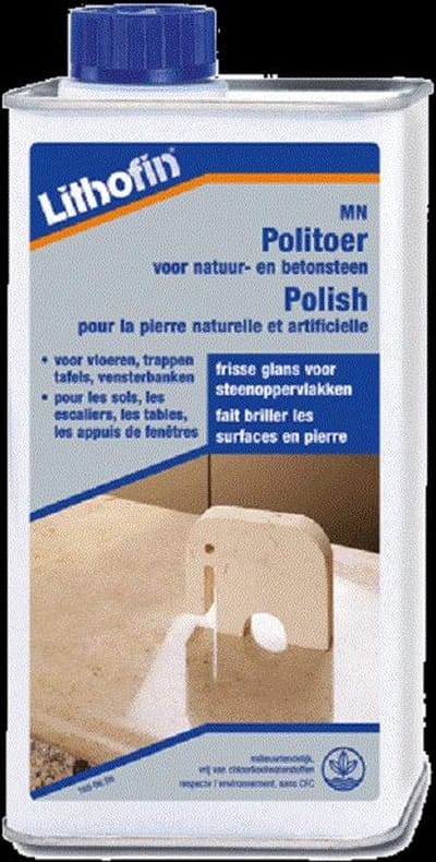 Lithofin MN - Politoer Zwart (vloeibaar) - 1L