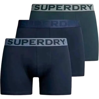 Superdry herenboxershorts, 3-pack, onmisbaar