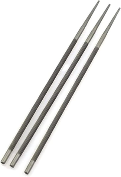 Metalen raspvijl - Naaldvijlset - Kettingzaag slijpen - Hoge hardheid - 3 stuks - Metaal