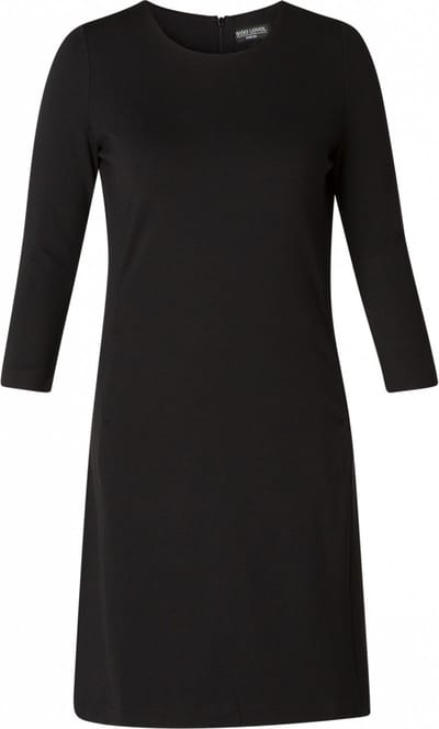 BASE LEVEL CURVY Addy Jurk - Black - maat X-0(44)