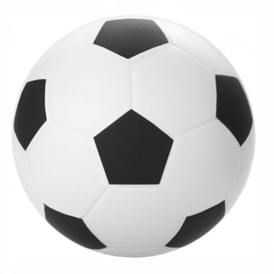 Stressbal voetbal - 6 cm - knijpbal - verbeter de focus - rustgevend