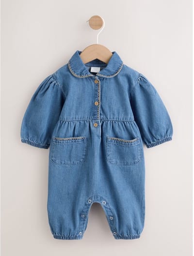 Next - Meisjes - Babyrompertje - Blauw