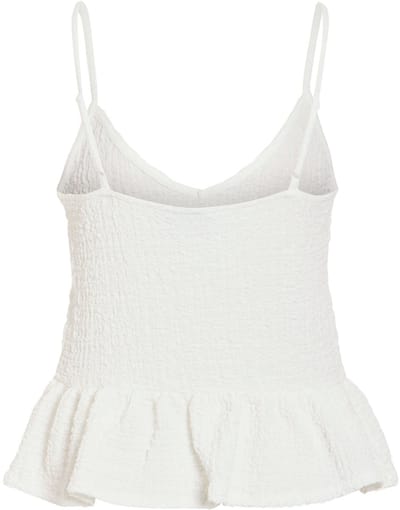 VILA - VILINDAU V-NECK SINGLET SHORT TOP - Dames - Blouses