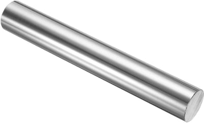 Lineaire As - Geleidingsas Beweging - Precisie Beweging - Gehard Staal - 30mm x 200mm - Zilverkleurig