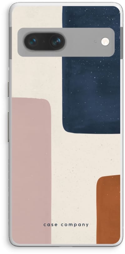 Case Company® - Hoesje geschikt voor Google Pixel 7 hoesje - Geo #5 - Soft Cover Telefoonhoesje - Bescherming aan alle Kanten en Schermrand