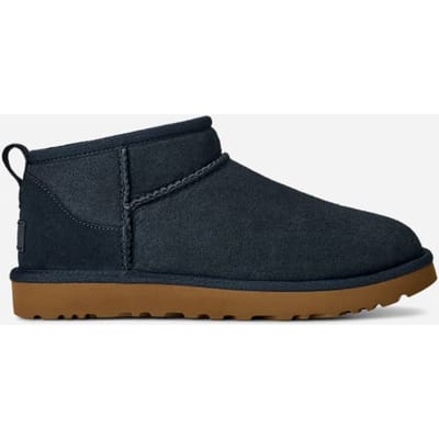 UGG® Classic Ultra Mini Laarzen voor Dames in Dark Indigo, Maat 37, Dubbelzijdig