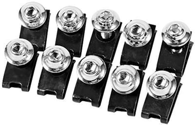Solidchoice - Dailygoody - Motorfiets Kuip Bout Set - M5 Bevestigingsschroeven - Professionele Kwaliteit - Zilver - Duurzaam en Betrouwbaar - Geschikt voor Diverse