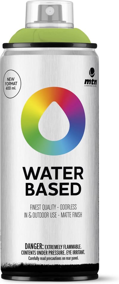 MTN Water Based Spuitbus - verf op waterbasis - RV-333 Eva Green - 400ml