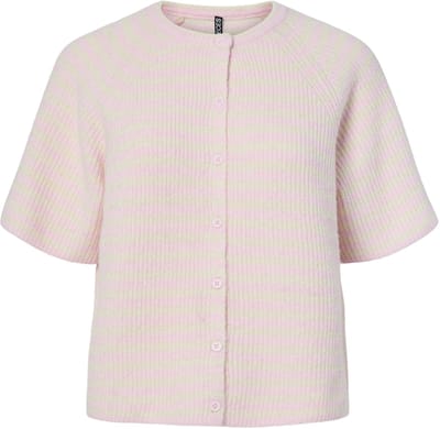 Pieces gebreid vest PCMALOU STREEP