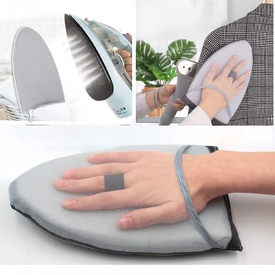 Strijkplankhoes - Anti-verbrandingshandschoenen - Accessoires voor stoomstrijkijzers - Mini strijkplank - Stoom handschoen - Handheld strijkplank – Stoomstrijkhandschoenen - Wasbaar - Strijkhandschoen - Strijkhulp - LOUZIR