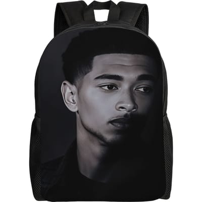 Jude-Bellingham Rugzak Vrouw Print Rugzakken Polyester Casual Schooltassen College Ontwerp Rucksack as picture